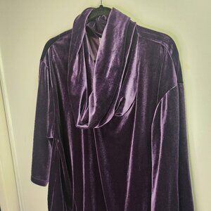 Spiegel Purple Hooded Pullover - Size XL